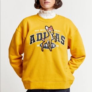 New Adidas DISNEY BAMBI GRAPHIC SWEATER